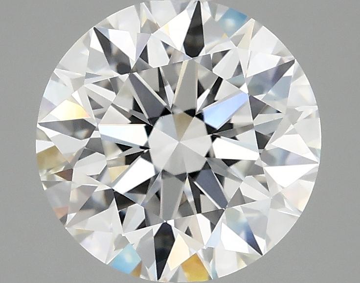 2.7 Carat Round Shaped Excellent Cut VVS2 IGI Certified Lab Grown Diamond