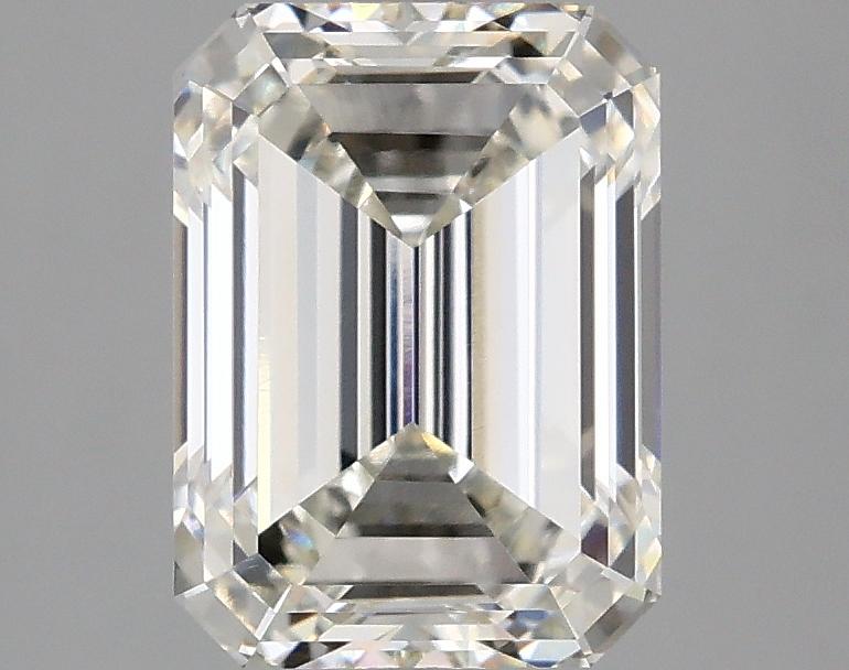2.56 Carat Emerald Shaped Excellent Cut VVS2 IGI Certified Lab Grown Diamond