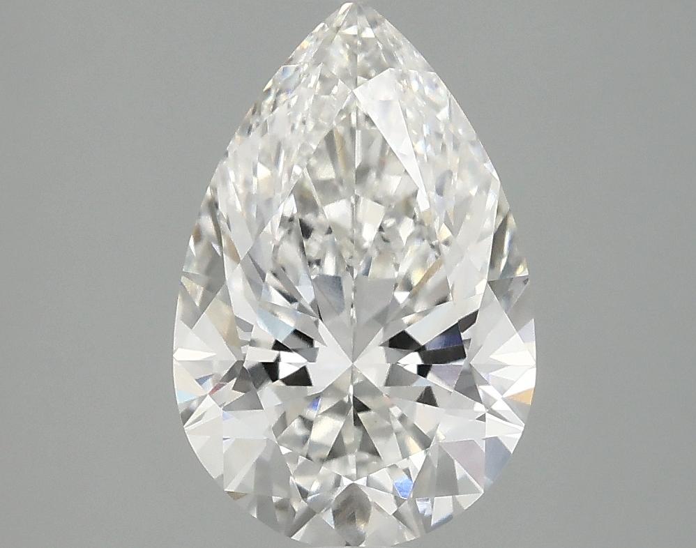 2.42 Carat Pear Shaped Excellent Cut VVS2 IGI Certified Lab Grown Diamond
