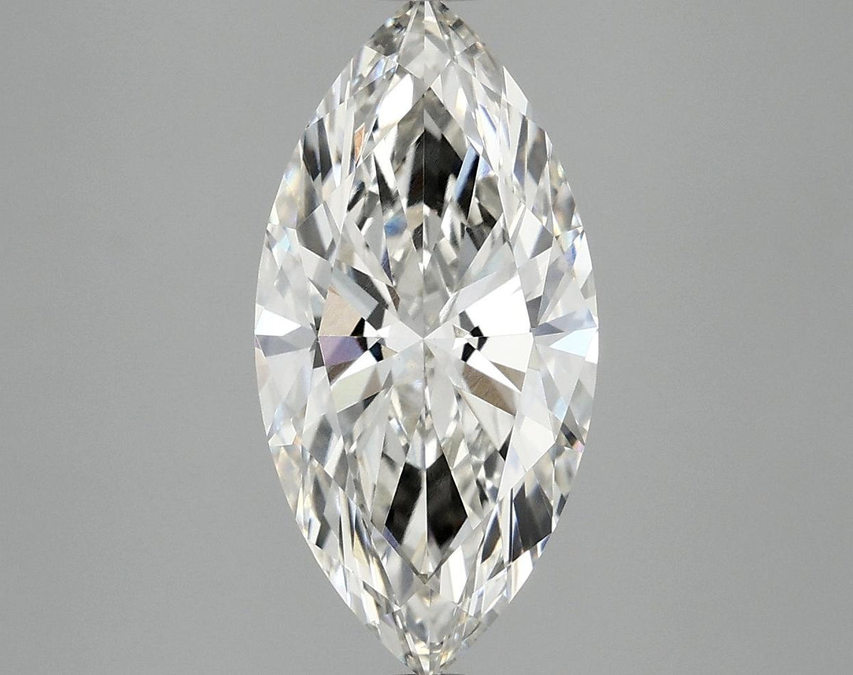 2.99 Carat Marquise Shaped Ideal Cut VVS2 IGI Certified Lab Grown Diamond