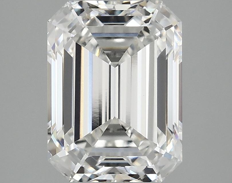 3.06 Carat Emerald Shaped Excellent Cut VVS2 IGI Certified Lab Grown Diamond