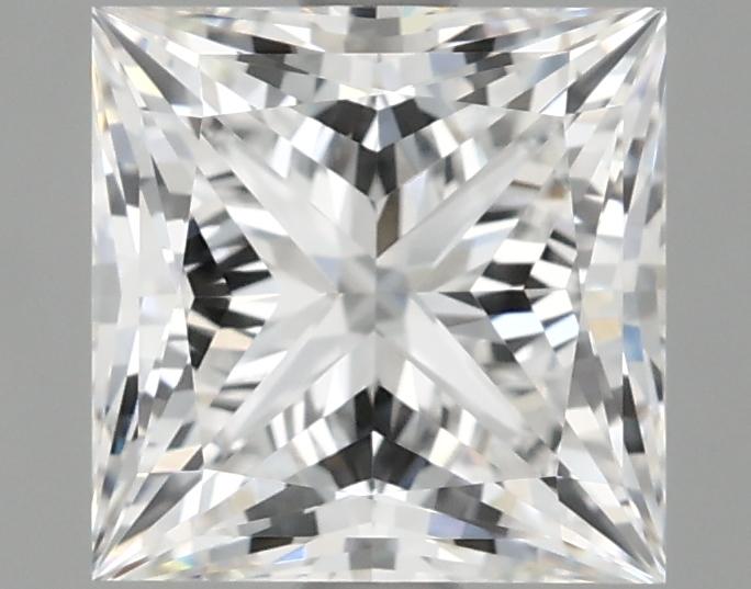 2.08 Carat Princess Shaped Ideal Cut VVS2 IGI Certified Lab Grown Diamond