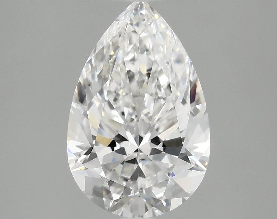 2.0 Carat Pear Shaped Excellent Cut VS2 IGI Certified Lab Grown Diamond