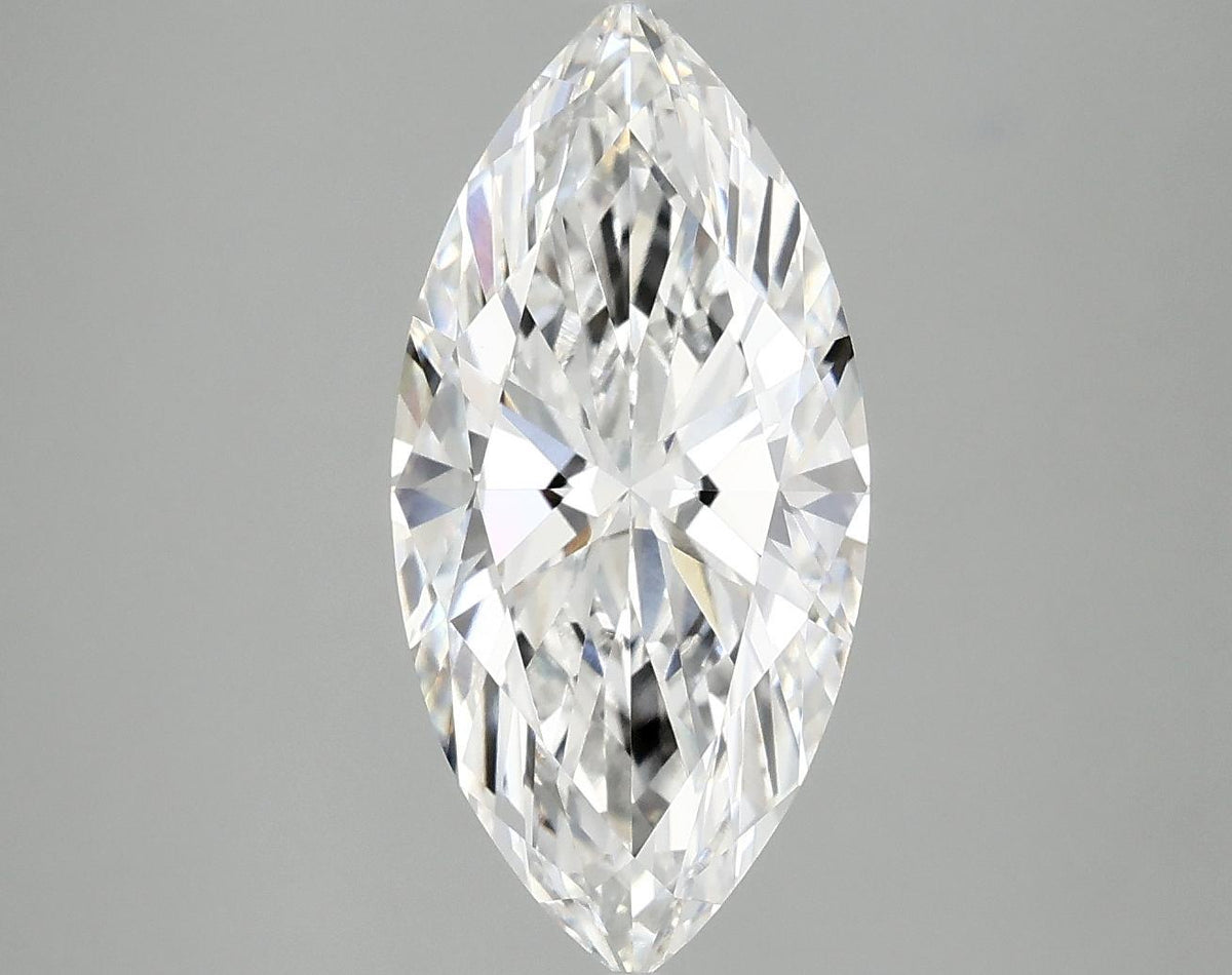 3.03 Carat Marquise Shaped Excellent Cut VVS2 IGI Certified Lab Grown Diamond