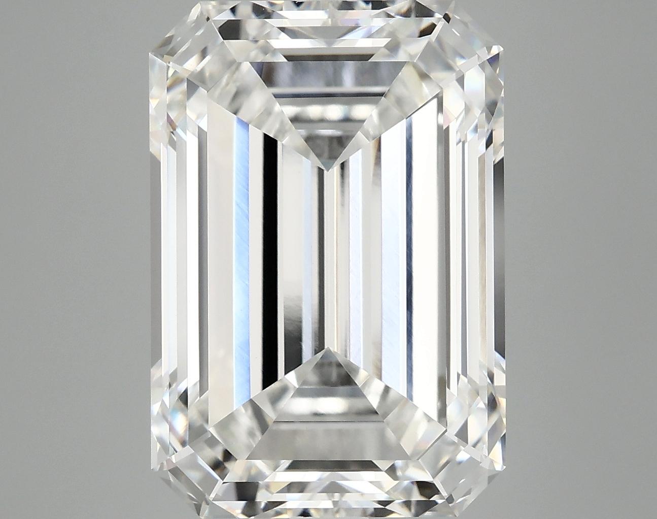 10.12 Carat Emerald Shaped Ideal Cut VVS2 IGI Certified Lab Grown Diamond