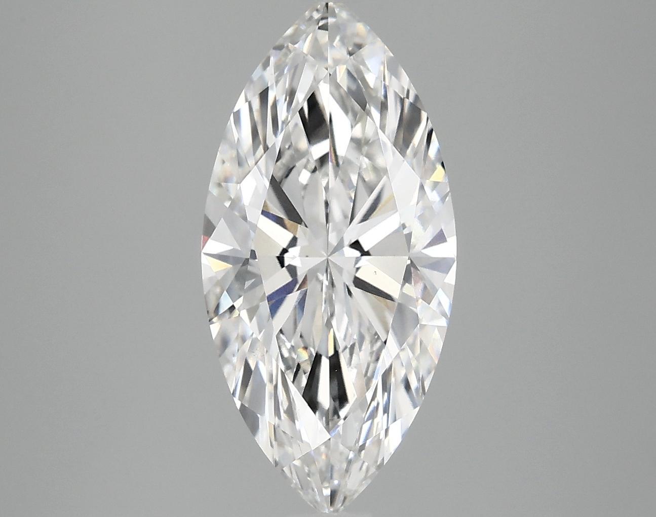 2.98 Carat Marquise Shaped Excellent Cut VS1 IGI Certified Lab Grown Diamond