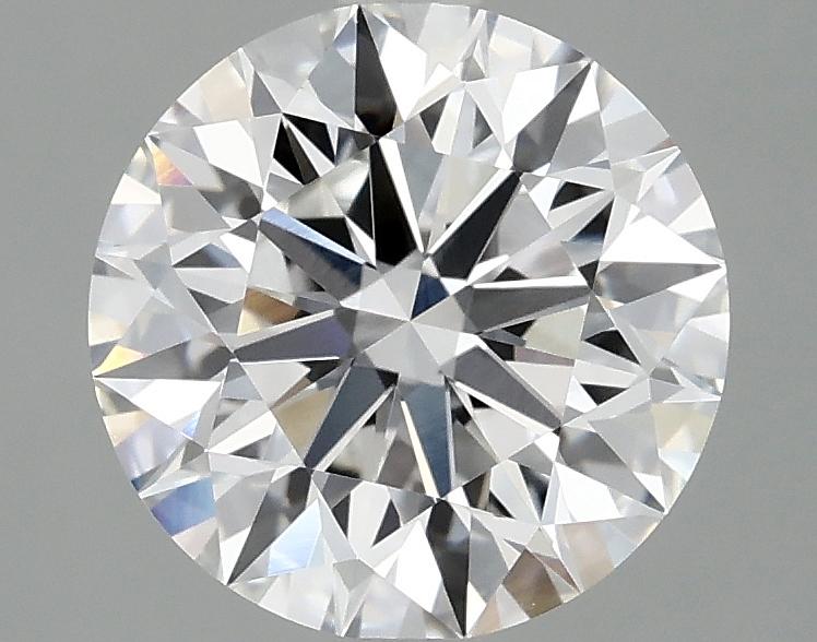 2.55 Carat Round Shaped Ideal Cut VVS2 IGI Certified Lab Grown Diamond