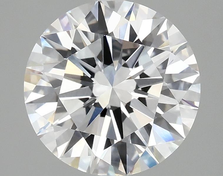 2.55 Carat Round Shaped Ideal Cut VVS2 IGI Certified Lab Grown Diamond
