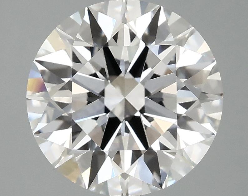 3.09 Carat Round Shaped Ideal Cut VVS2 IGI Certified Lab Grown Diamond