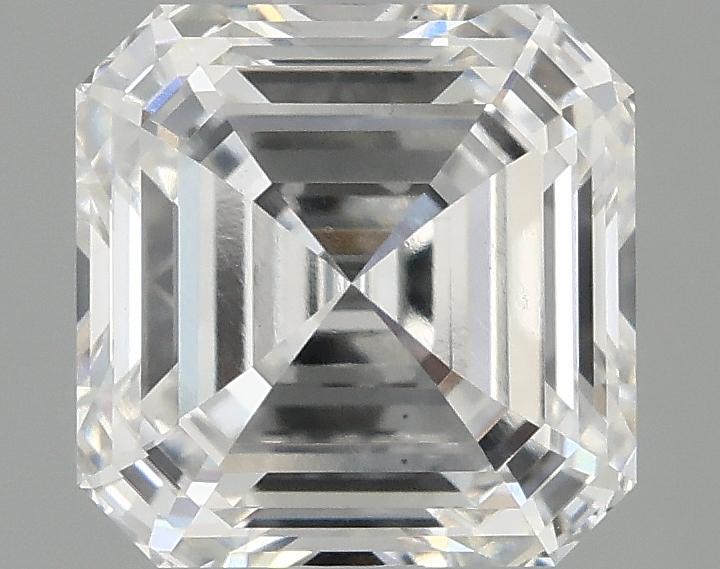 2.03 Carat Asscher Shaped Ideal Cut VS1 IGI Certified Lab Grown Diamond