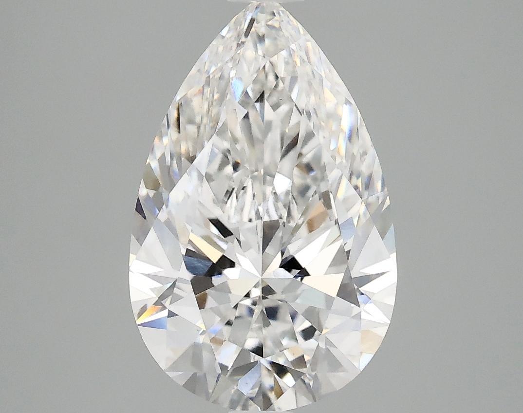 3.09 Carat Pear Shaped Ideal Cut VS1 IGI Certified Lab Grown Diamond