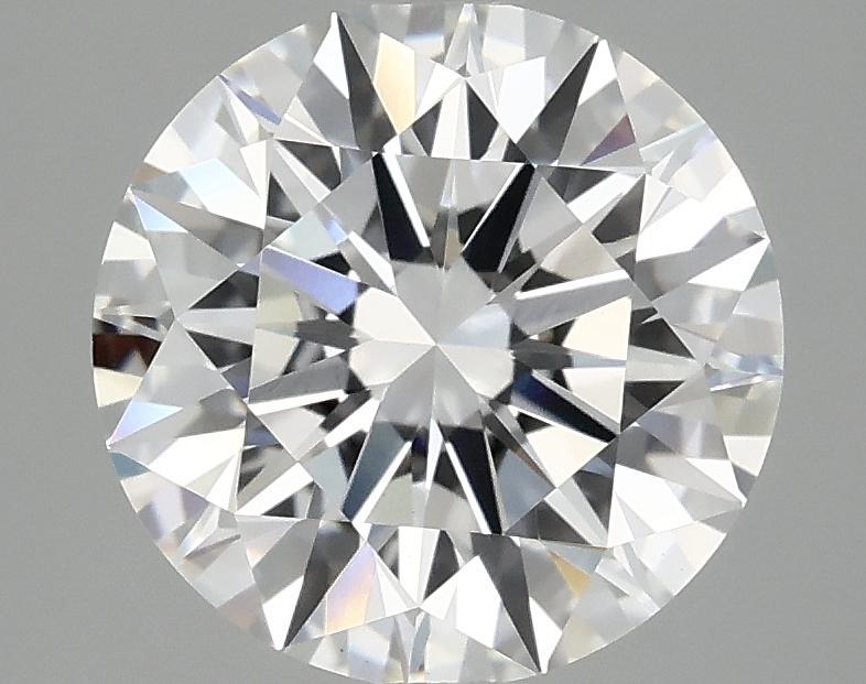 3.09 Carat Round Shaped Ideal Cut VVS2 IGI Certified Lab Grown Diamond