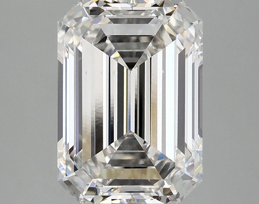 3.02 Carat Emerald Shaped Ideal Cut VS2 IGI Certified Lab Grown Diamond