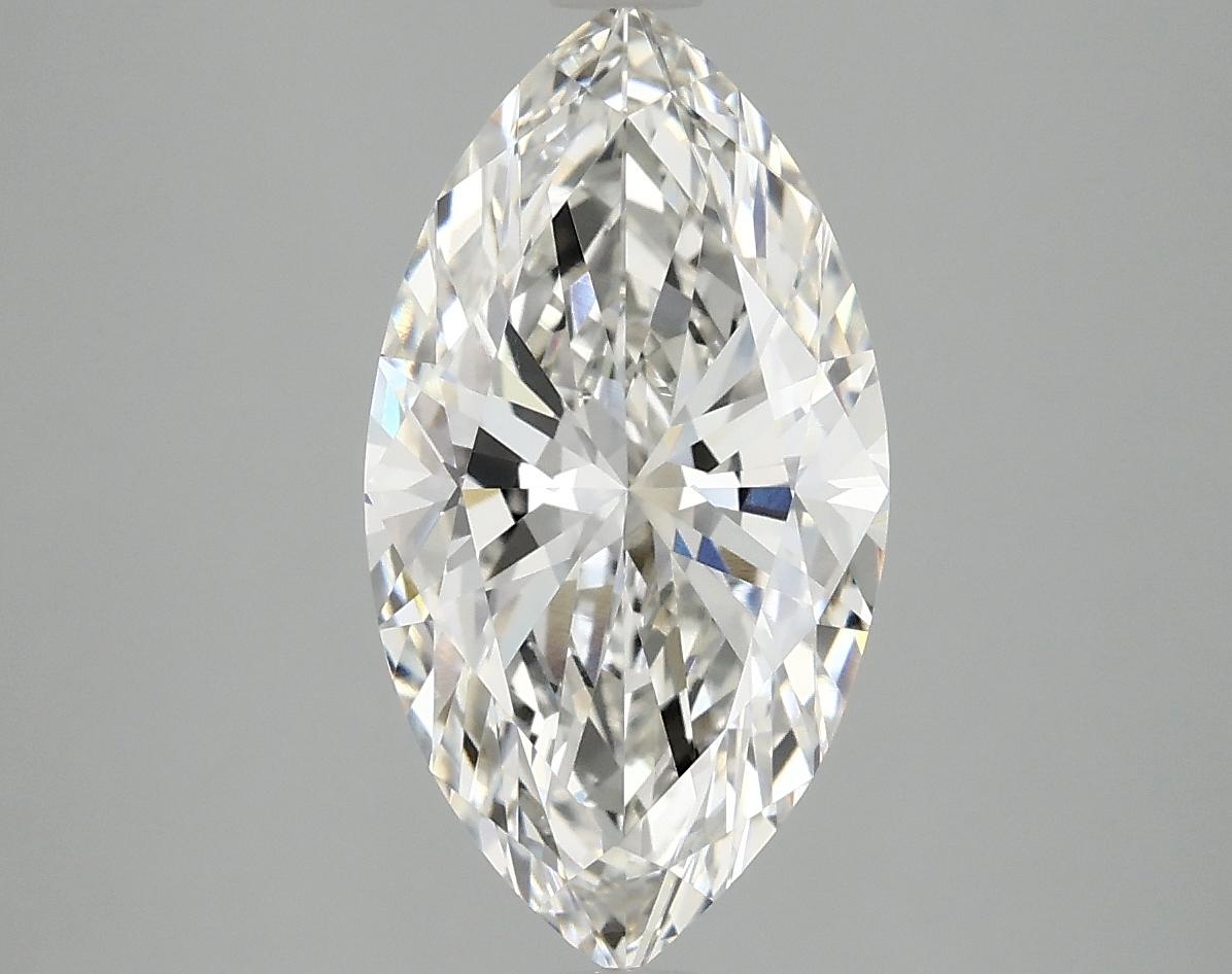 2.97 Carat Marquise Shaped Excellent Cut VVS2 IGI Certified Lab Grown Diamond