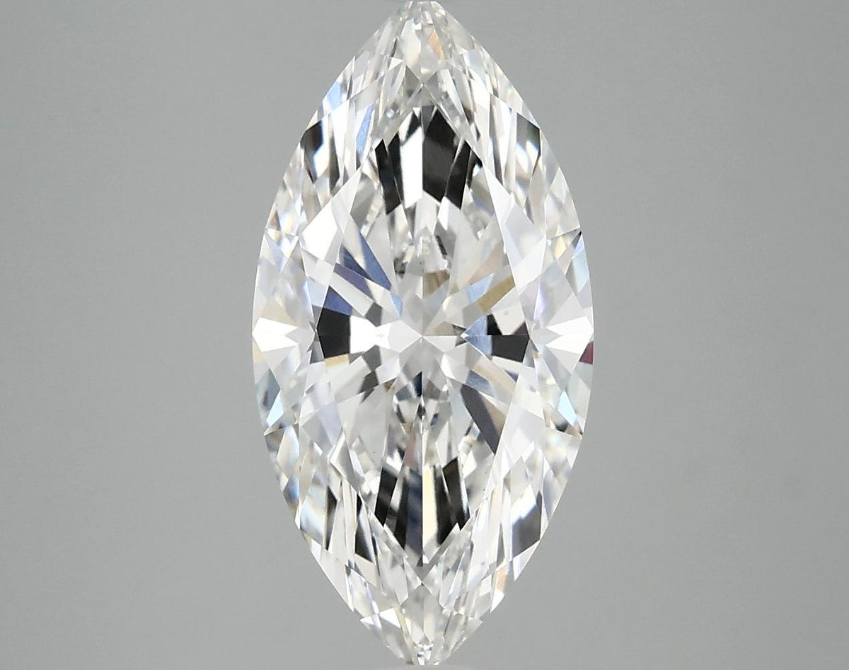 3.07 Carat Marquise Shaped Ideal Cut VS1 IGI Certified Lab Grown Diamond