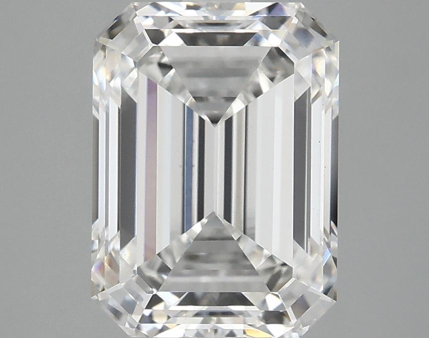 3.08 Carat Emerald Shaped Excellent Cut VS1 IGI Certified Lab Grown Diamond