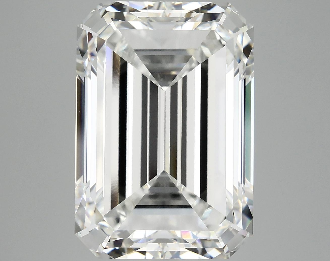 11.08 Carat Emerald Shaped Ideal Cut VVS2 IGI Certified Lab Grown Diamond