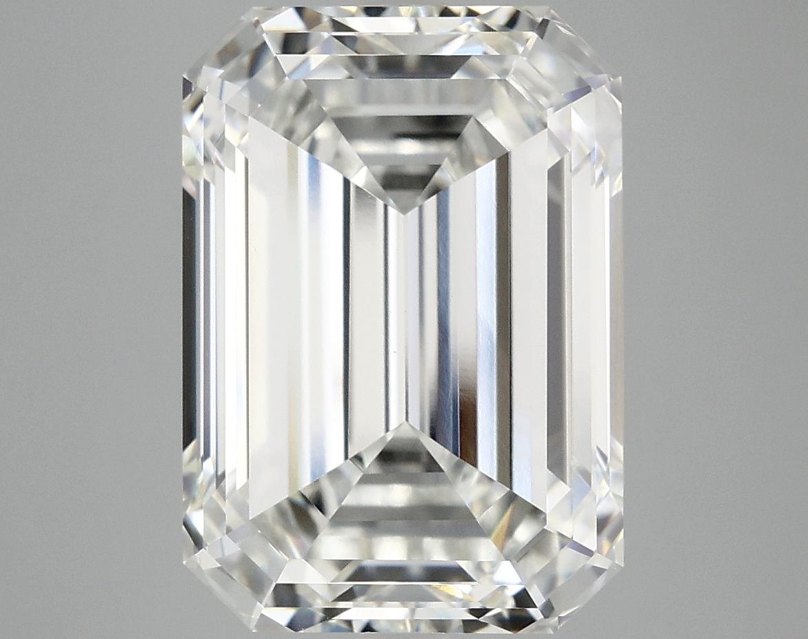 8.07 Carat Emerald Shaped Ideal Cut VVS2 IGI Certified Lab Grown Diamond