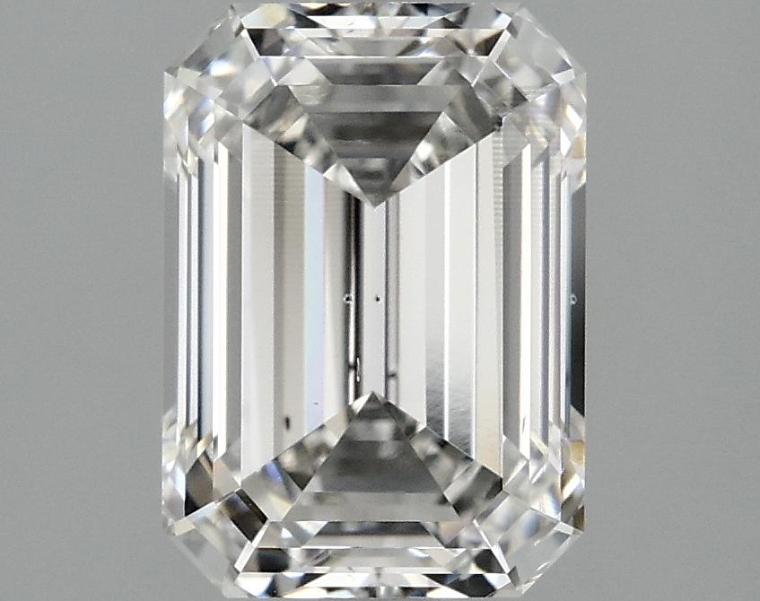 2.09 Carat Emerald Shaped Ideal Cut VS2 IGI Certified Lab Grown Diamond