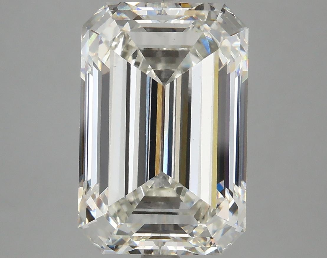 6.04 Carat Emerald Shaped Excellent Cut VS1 IGI Certified Lab Grown Diamond