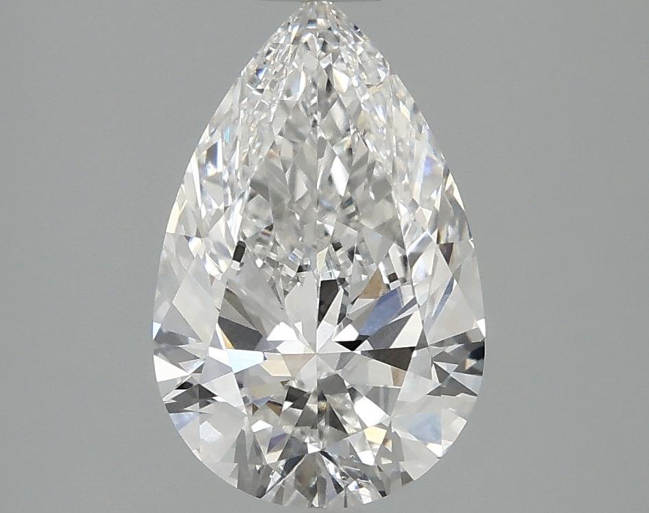 2.0 Carat Pear Shaped Ideal Cut VS2 IGI Certified Lab Grown Diamond
