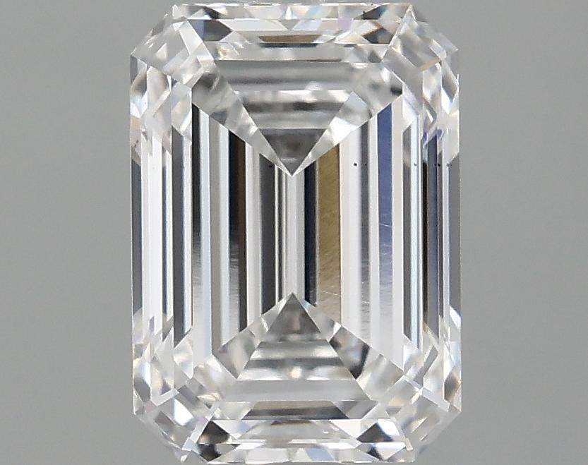1.59 Carat Emerald Shaped Ideal Cut VS2 IGI Certified Lab Grown Diamond