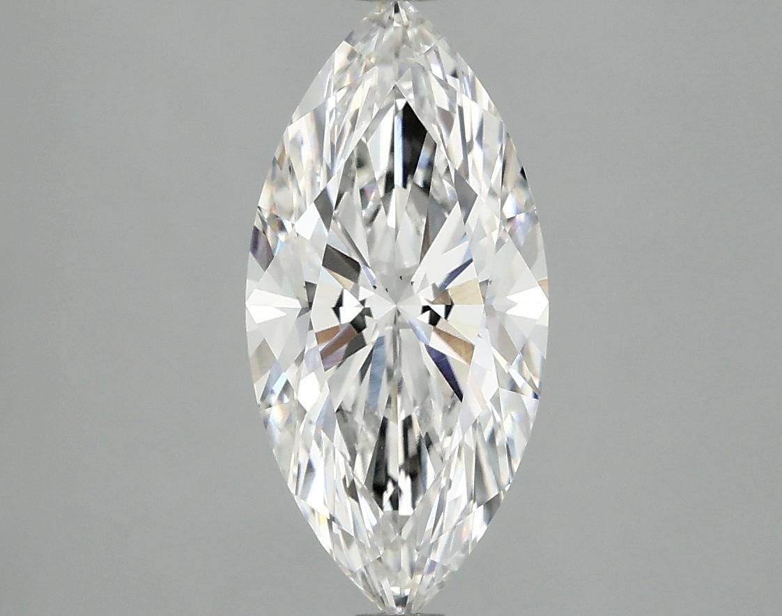 2.1 Carat Marquise Shaped Excellent Cut VS2 IGI Certified Lab Grown Diamond