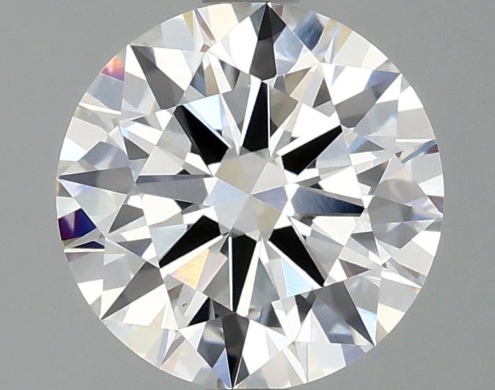 2.07 Carat Round Shaped Ideal Cut VS1 IGI Certified Lab Grown Diamond