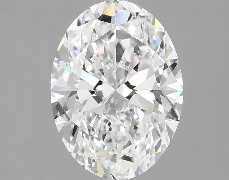 1.5 Carat Oval Shaped Excellent Cut VVS2 IGI Certified Lab Grown Diamond