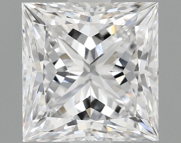 1.08 Carat Princess Shaped Ideal Cut VVS2 IGI Certified Lab Grown Diamond