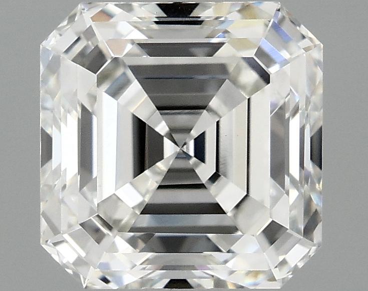 2.06 Carat Asscher Shaped Ideal Cut VVS2 IGI Certified Lab Grown Diamond