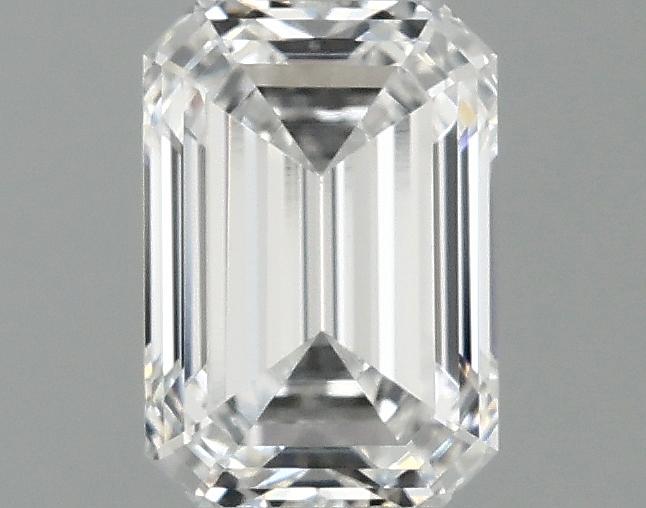 0.97 Carat Emerald Shaped Ideal Cut VVS2 IGI Certified Lab Grown Diamond