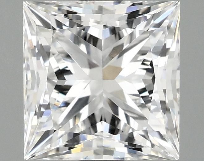 1.56 Carat Princess Shaped Ideal Cut VVS2 IGI Certified Lab Grown Diamond