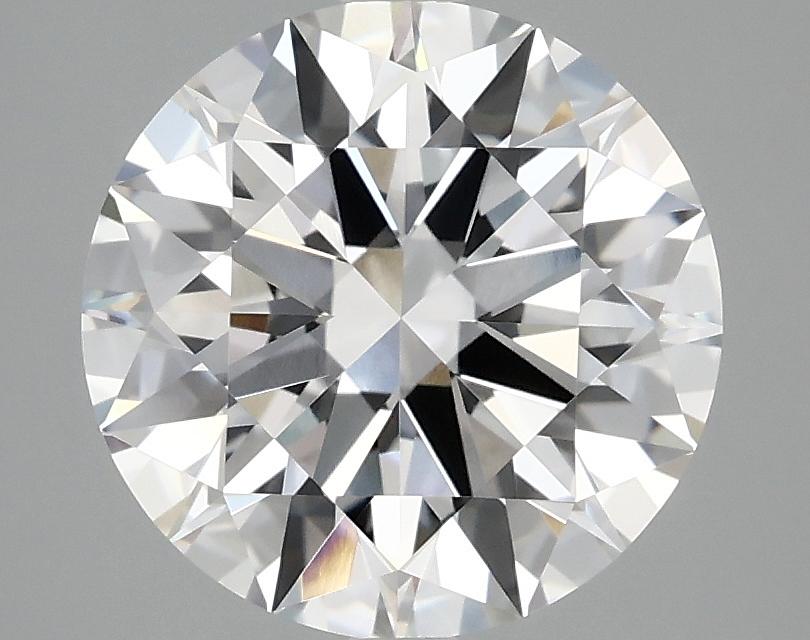 3.09 Carat Round Shaped Ideal Cut VVS2 IGI Certified Lab Grown Diamond