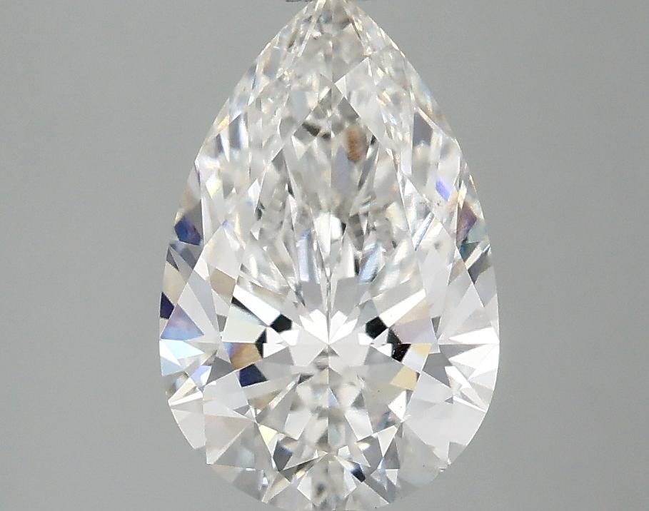 2.0 Carat Pear Shaped Ideal Cut VS2 IGI Certified Lab Grown Diamond