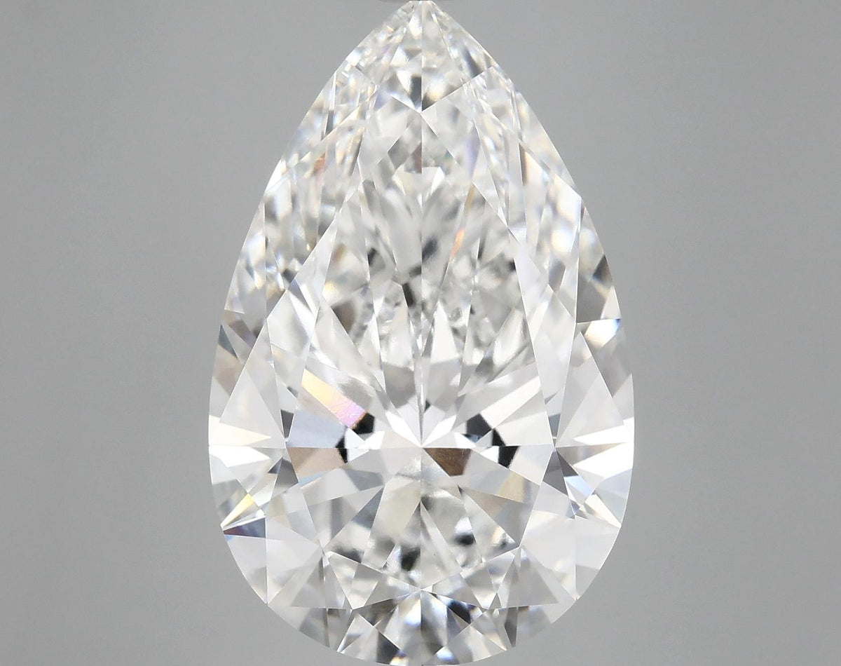 10.48 Carat Pear Shaped Ideal Cut VVS2 IGI Certified Lab Grown Diamond