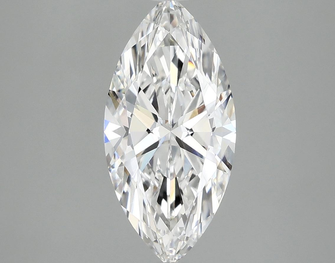 2.07 Carat Marquise Shaped Excellent Cut VVS2 IGI Certified Lab Grown Diamond