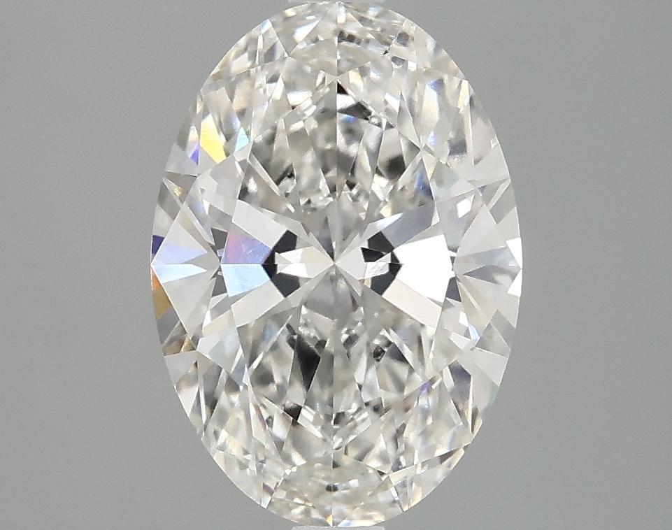 2.54 Carat Oval Shaped Ideal Cut VVS2 IGI Certified Lab Grown Diamond