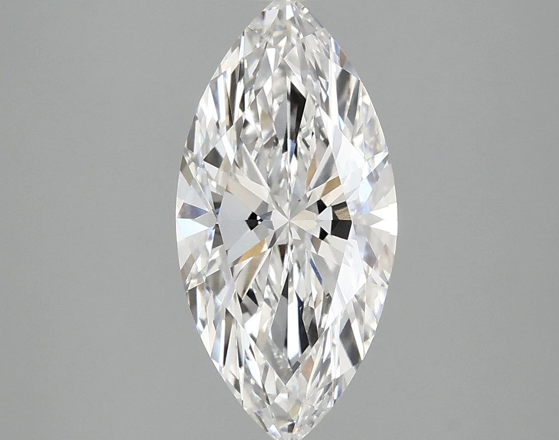 2.05 Carat Marquise Shaped Excellent Cut VVS2 IGI Certified Lab Grown Diamond