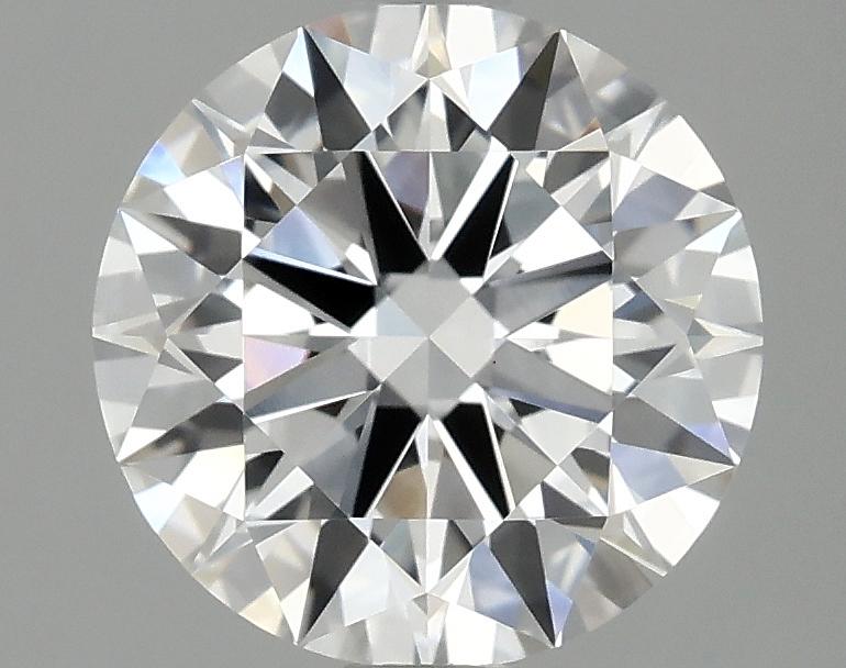 2.07 Carat Round Shaped Ideal Cut VVS2 IGI Certified Lab Grown Diamond