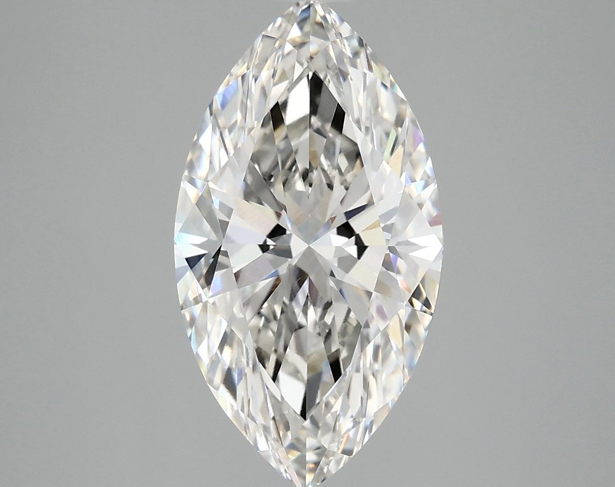 3.09 Carat Marquise Shaped Excellent Cut VVS2 IGI Certified Lab Grown Diamond