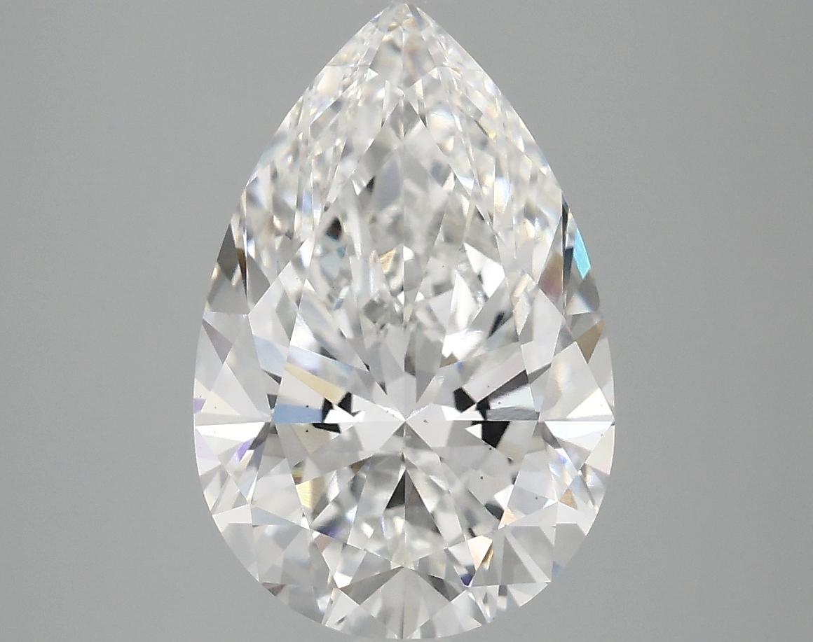 4.03 Carat Pear Shaped Excellent Cut VS2 IGI Certified Lab Grown Diamond