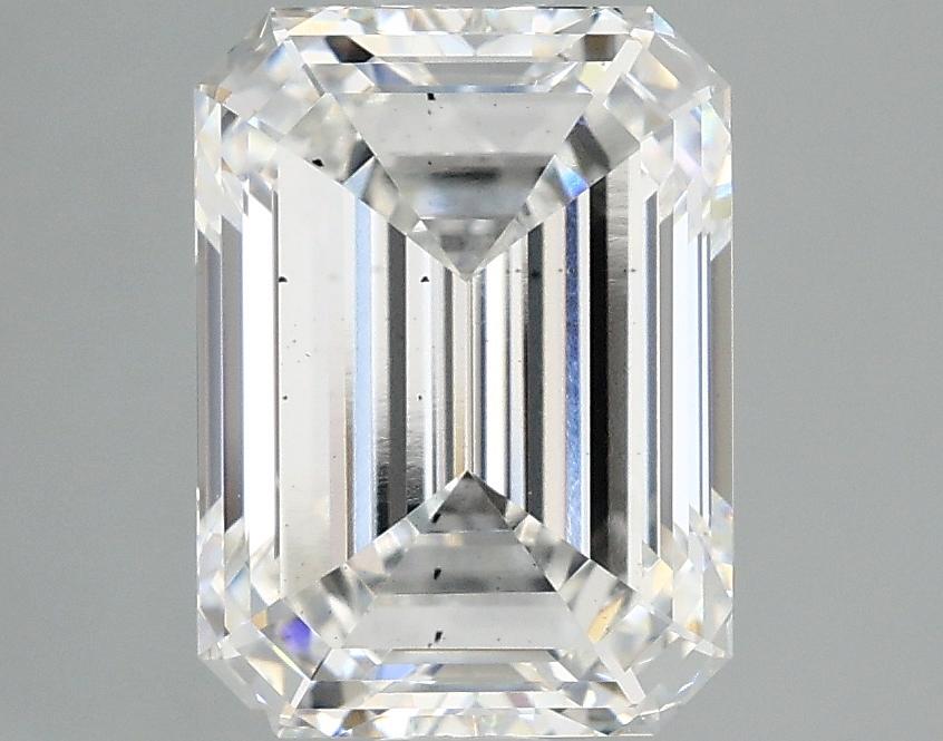 3.02 Carat Emerald Shaped Excellent Cut SI1 IGI Certified Lab Grown Diamond