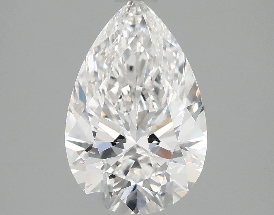 2.07 Carat Pear Shaped Ideal Cut VVS2 IGI Certified Lab Grown Diamond
