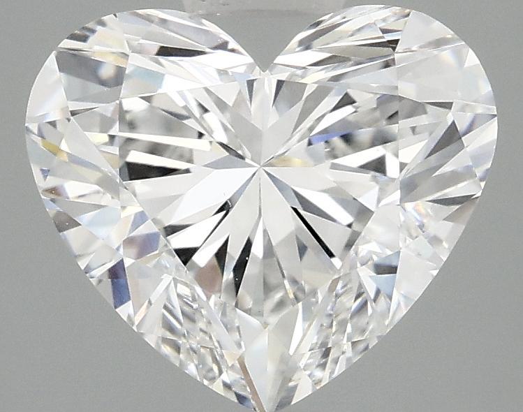 3.06 Carat Heart Shaped Ideal Cut VS1 IGI Certified Lab Grown Diamond