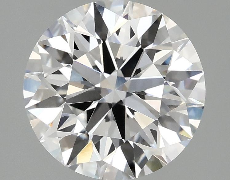 2.01 Carat Round Shaped Excellent Cut VVS2 IGI Certified Lab Grown Diamond