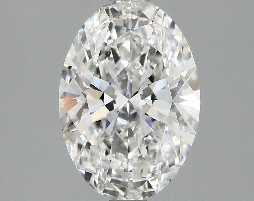 2.03 Carat Oval Shaped Ideal Cut VVS2 IGI Certified Lab Grown Diamond