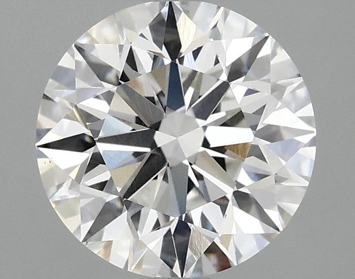 2.08 Carat Round Shaped Excellent Cut VVS2 IGI Certified Lab Grown Diamond