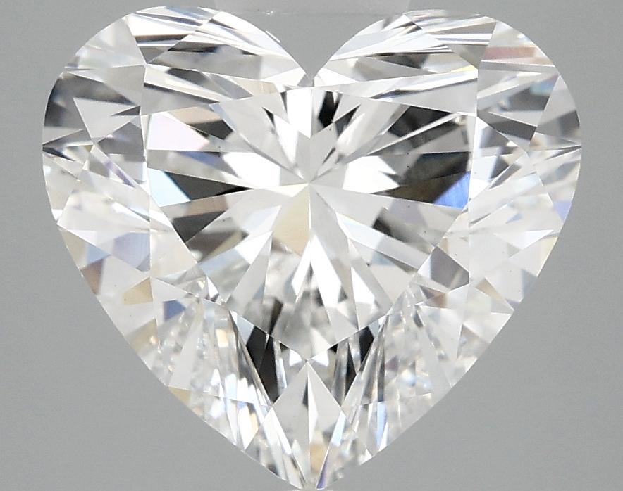 4.08 Carat Heart Shaped Ideal Cut VS1 IGI Certified Lab Grown Diamond