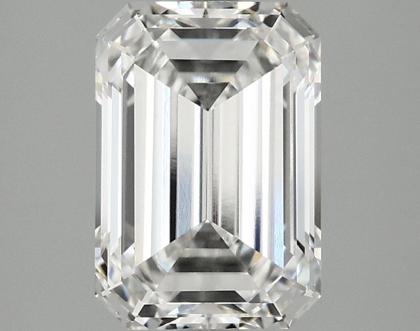 2.58 Carat Emerald Shaped Ideal Cut VVS2 IGI Certified Lab Grown Diamond